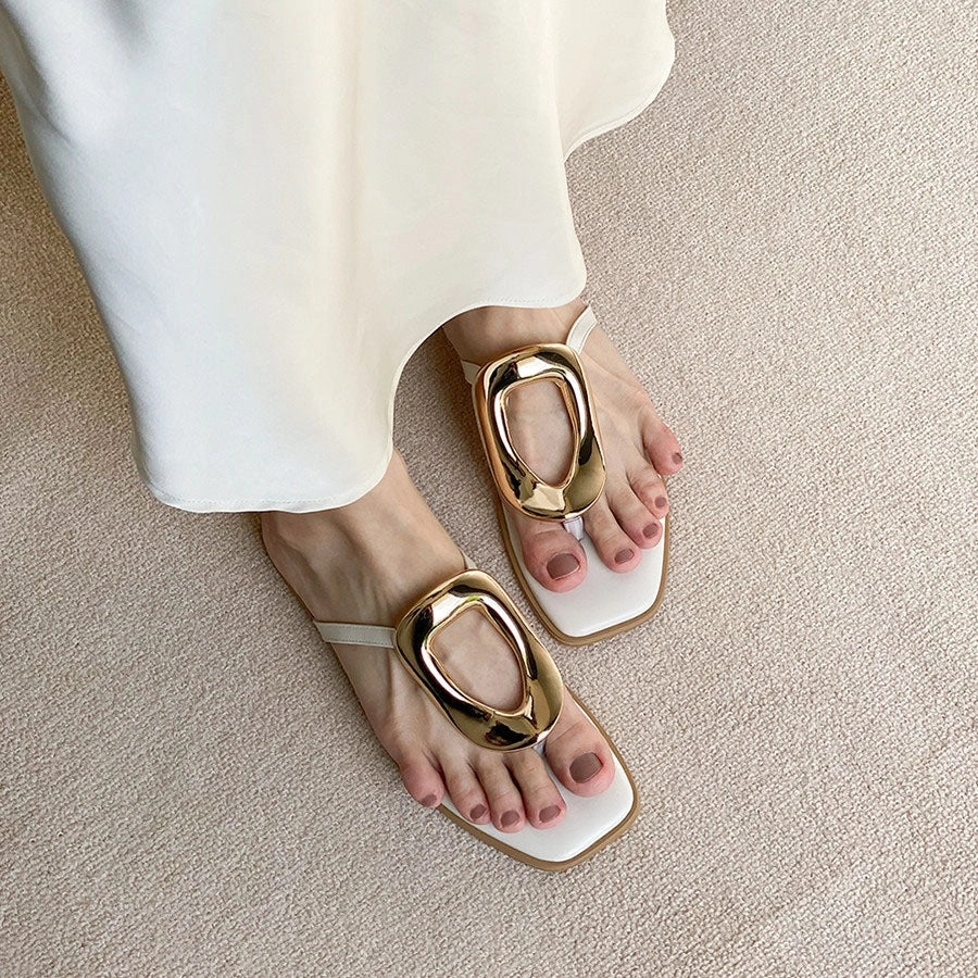 The Lisa Buckle Slipper