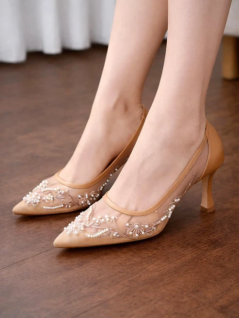 Heaven pearl Embroidered