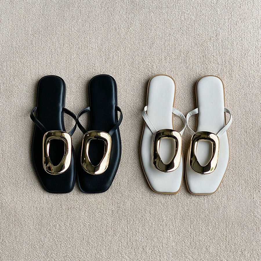 The Lisa Buckle Slipper