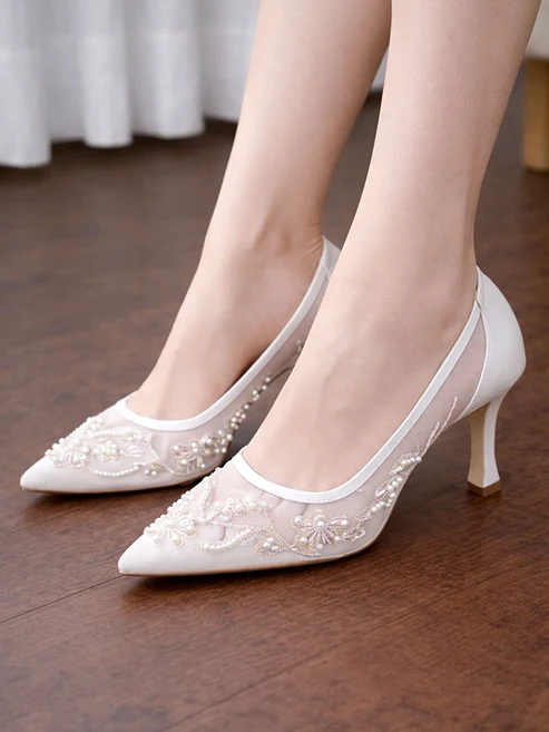 Heaven pearl Embroidered